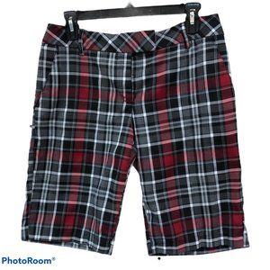 BCX Plaid Bermuda Shorts